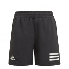 adidas Tennishose Short Club 3-Streifen kurz schwarz Jungen